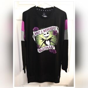 Disney ☠️ The Nightmare Before Christmas ☠️ Sleep Shirt - S (4-6) *NWOT*